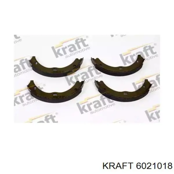 6021018 Kraft колодки ручника (стояночного тормоза)