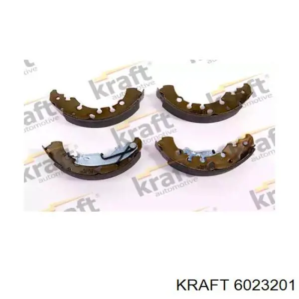 Колодки тормозные задние барабанные KRAFT 6023201