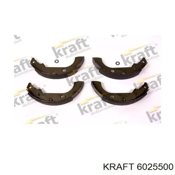 Колодки тормозные задние барабанные KRAFT 6025500