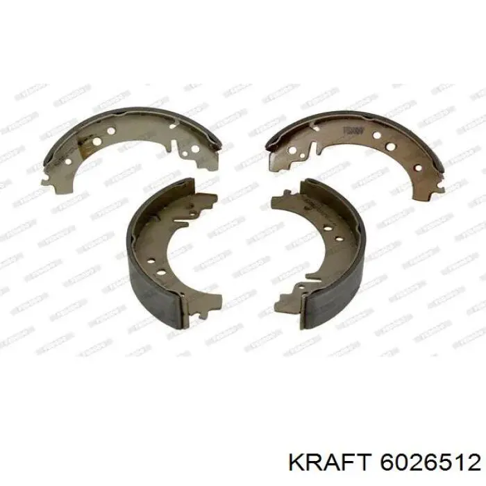 Задние барабанные колодки RB2101 Raiso