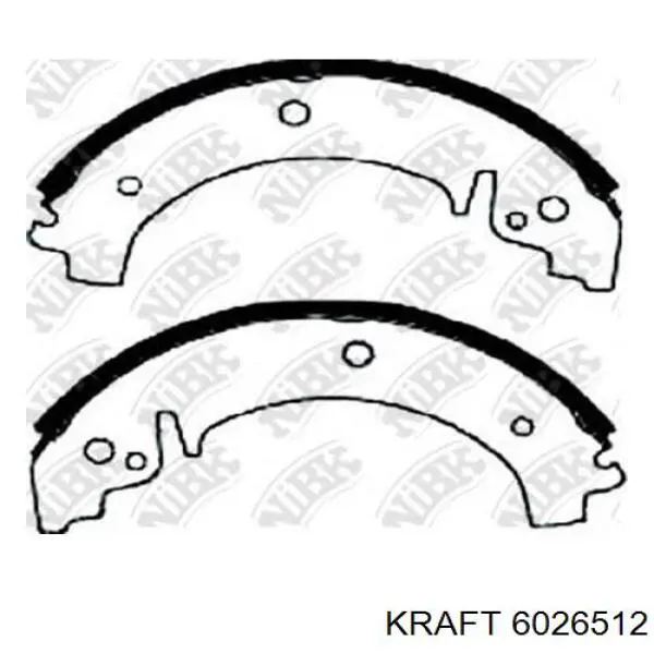 Задние барабанные колодки 986487217 Bosch