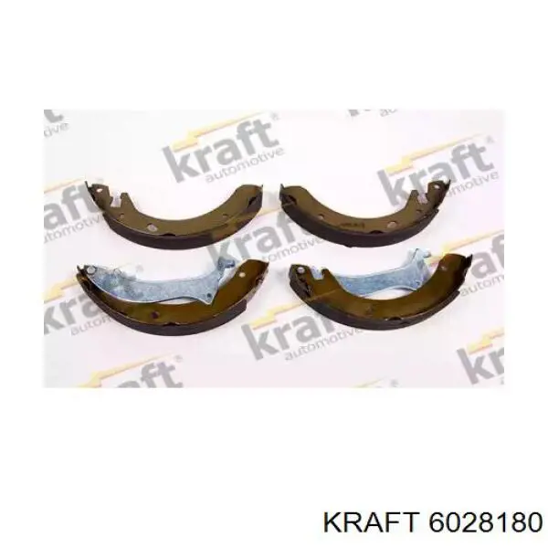 6028180 Kraft задние барабанные колодки