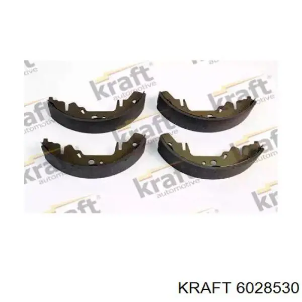 Колодки тормозные задние барабанные KRAFT 6028530