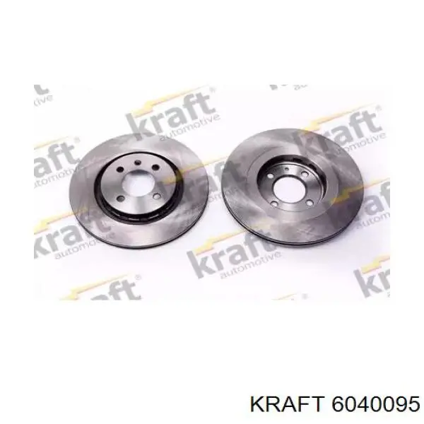 6040095 Kraft диск тормозной передний
