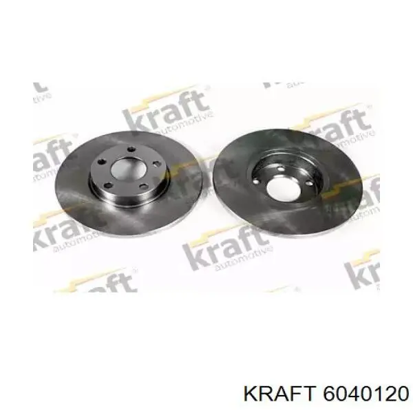 6040120 Kraft диск тормозной передний