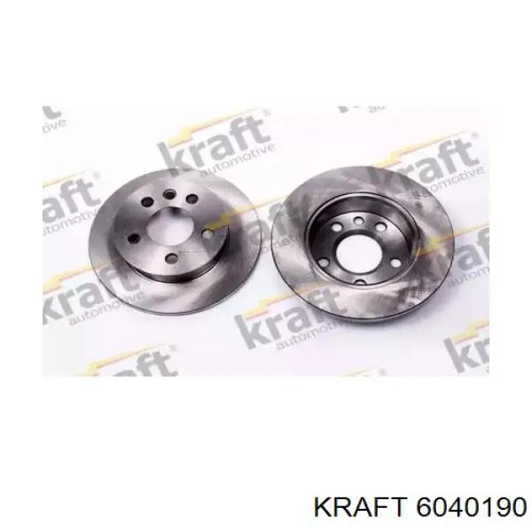 6040190 Kraft диск тормозной передний