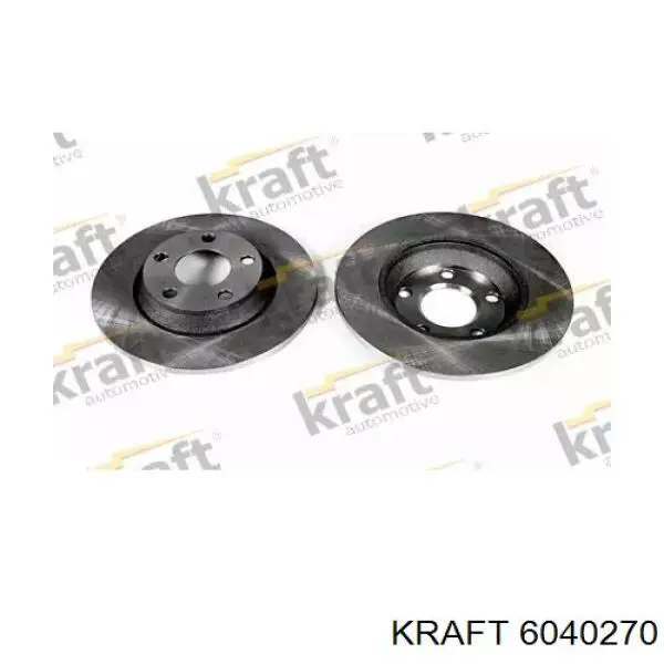 6040270 Kraft диск тормозной передний