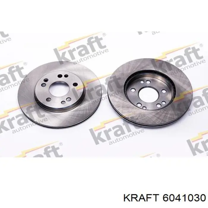 6041030 Kraft диск тормозной передний