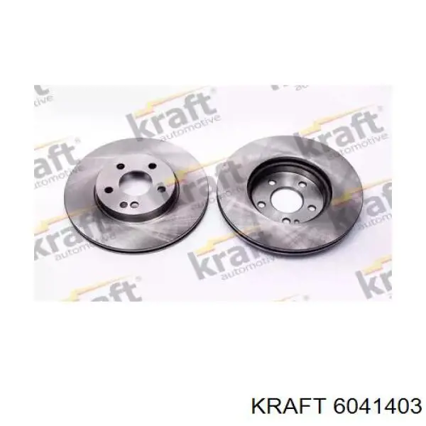 6041403 Kraft диск тормозной передний