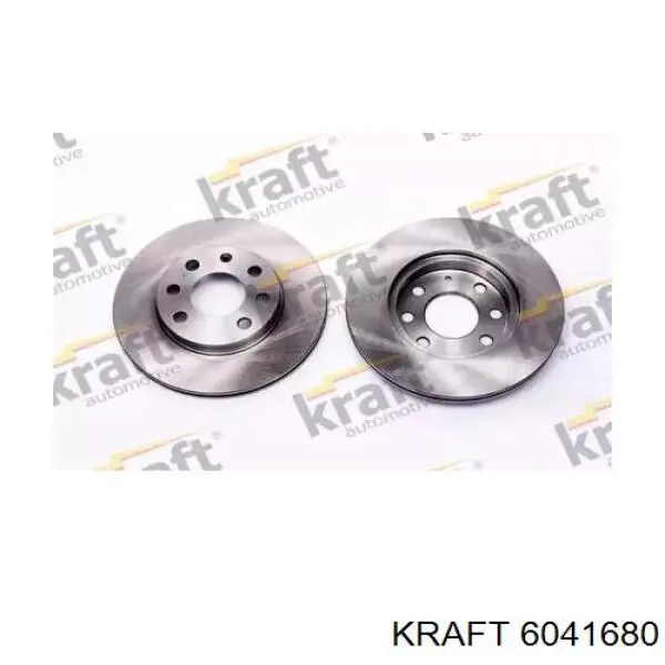 6041680 Kraft диск тормозной передний