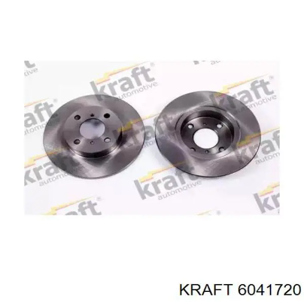 6041720 Kraft диск тормозной передний