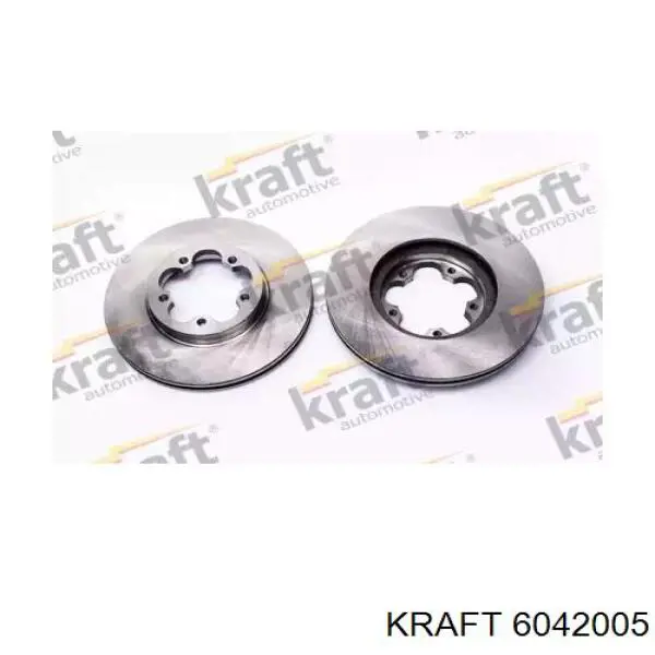 6042005 Kraft диск тормозной передний