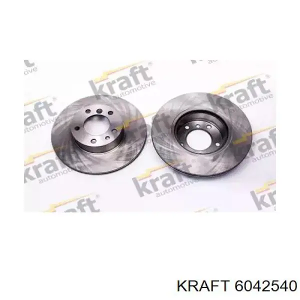 6042540 Kraft диск тормозной передний