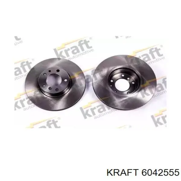 6042555 Kraft диск тормозной передний