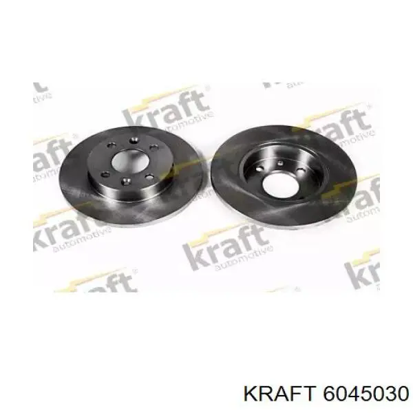 6045030 Kraft диск тормозной передний