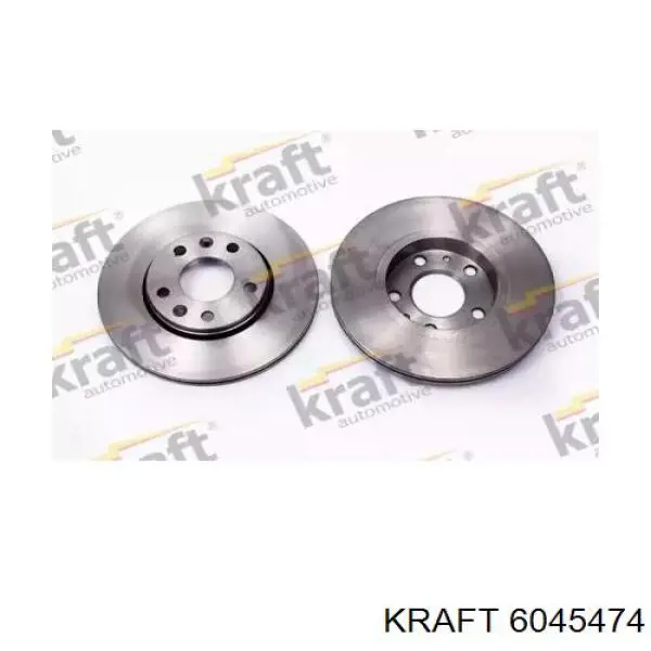 6045474 Kraft диск тормозной передний