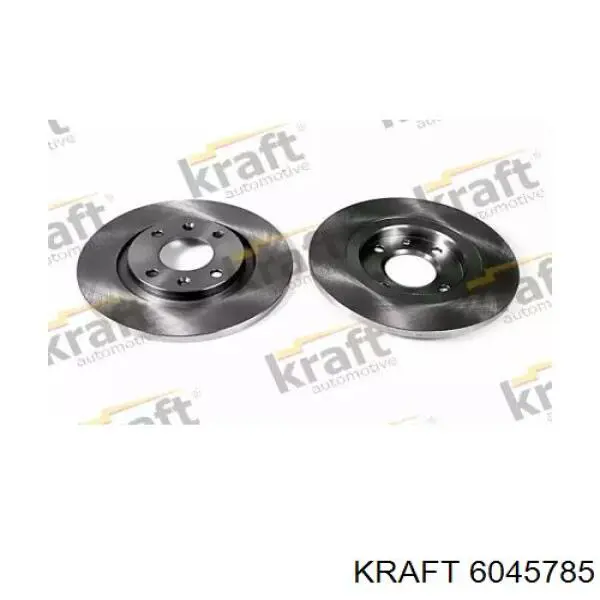 6045785 Kraft диск тормозной передний