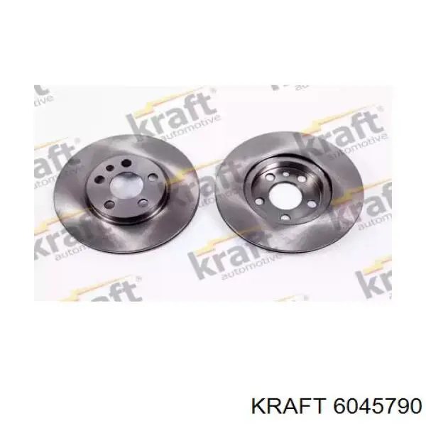 6045790 Kraft диск тормозной передний
