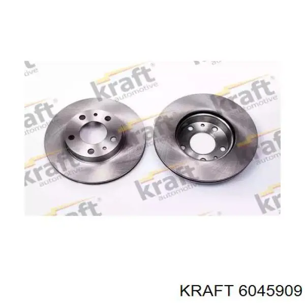 6045909 Kraft диск тормозной передний