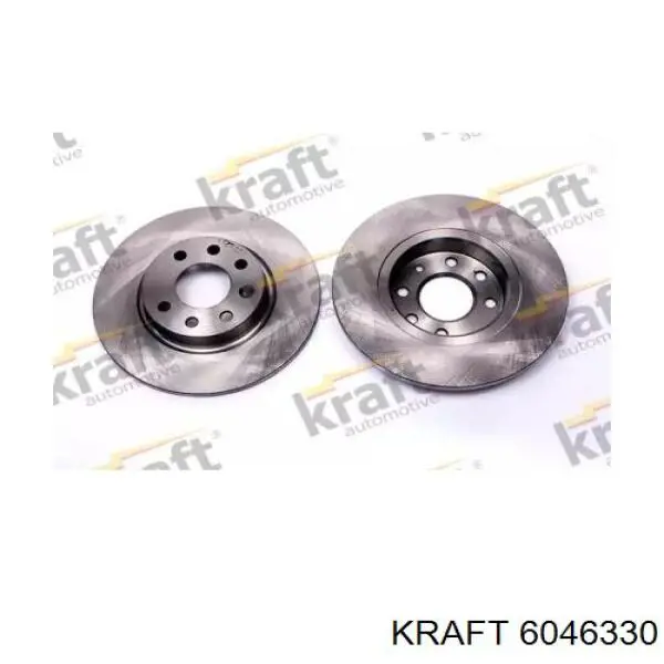 6046330 Kraft тормозные диски