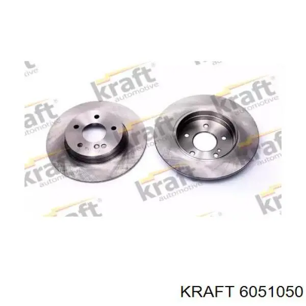 6051050 Kraft диск тормозной задний