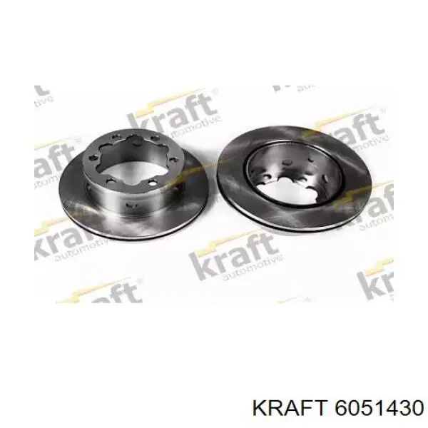 6051430 Kraft диск тормозной задний