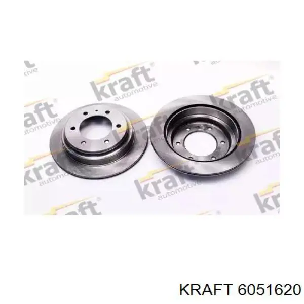 6051620 Kraft диск тормозной задний