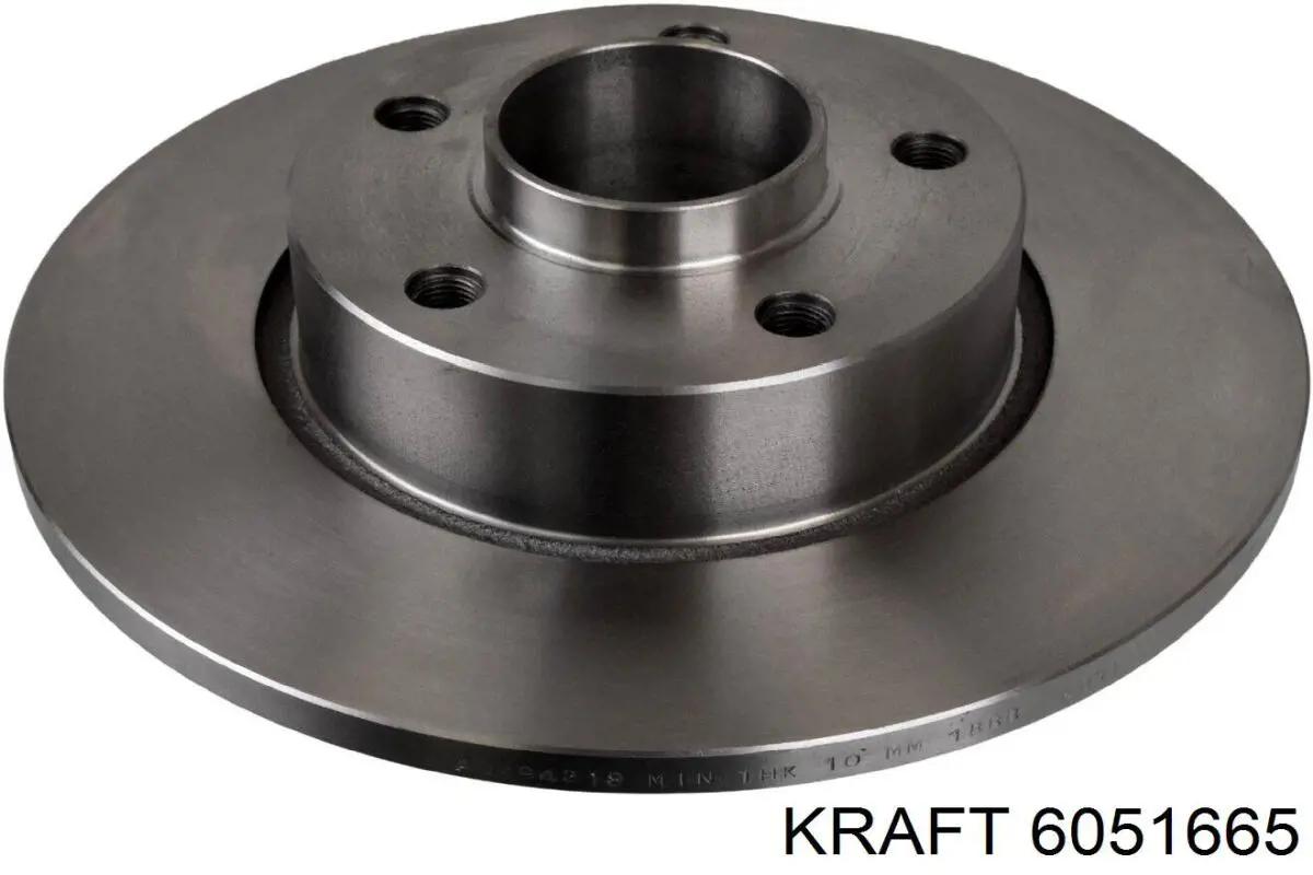 Купить 6051665 Kraft Диск тормозной задний