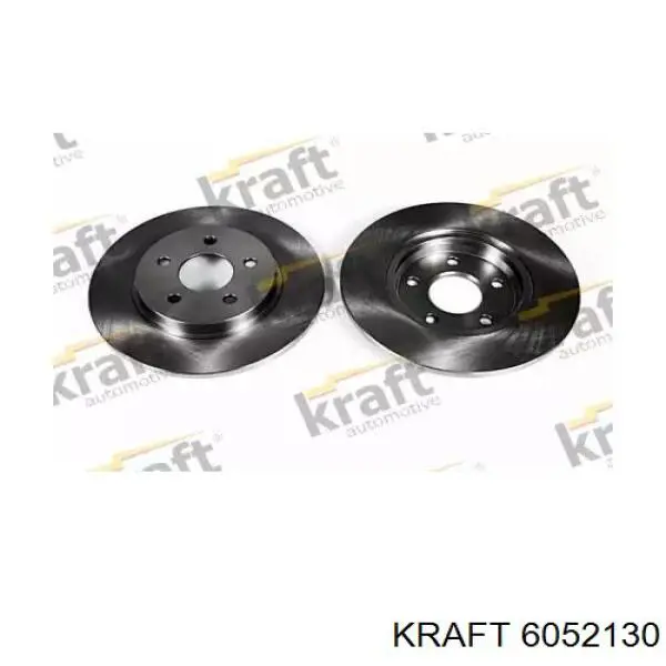 6052130 Kraft диск тормозной задний