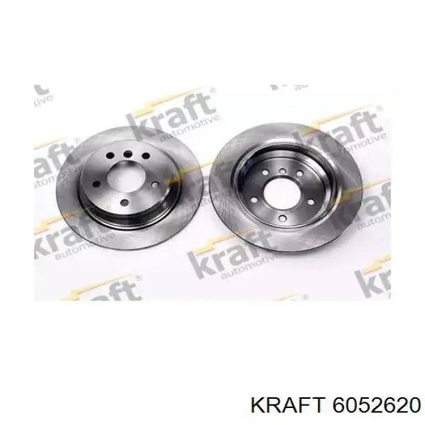 6052620 Kraft диск тормозной задний