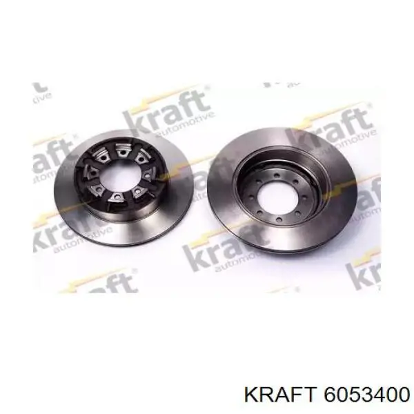 6053400 Kraft диск тормозной задний