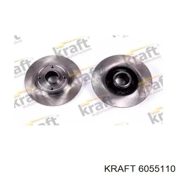 6055110 Kraft диск тормозной задний