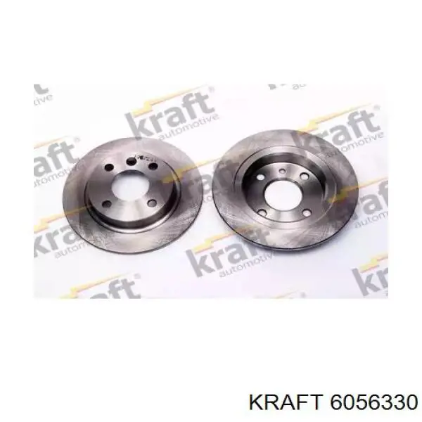 6056330 Kraft диск тормозной задний