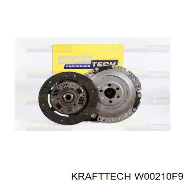 W00210F9 Krafttech kit de embraiagem (3 peças)