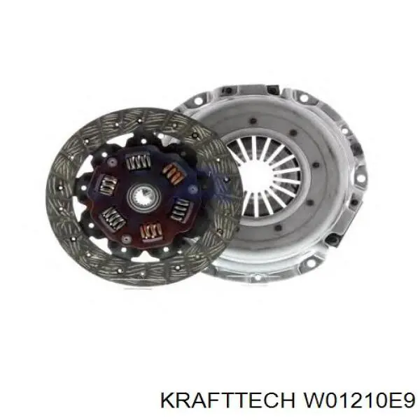 Комплект сцепления (3 части) Krafttech W01210E9 цена, от 138.28 USD