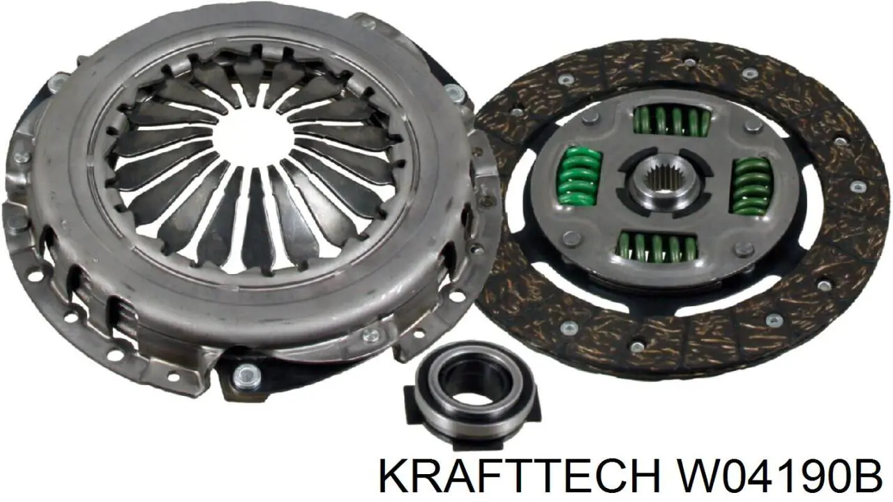 W04190B Krafttech сцепление