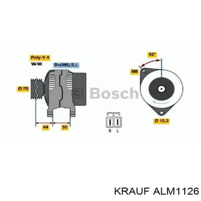 ALM1126 Krauf генератор