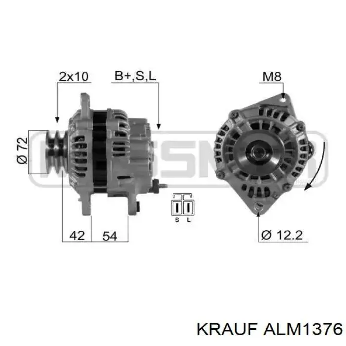 Генератор STX100185R Stardax