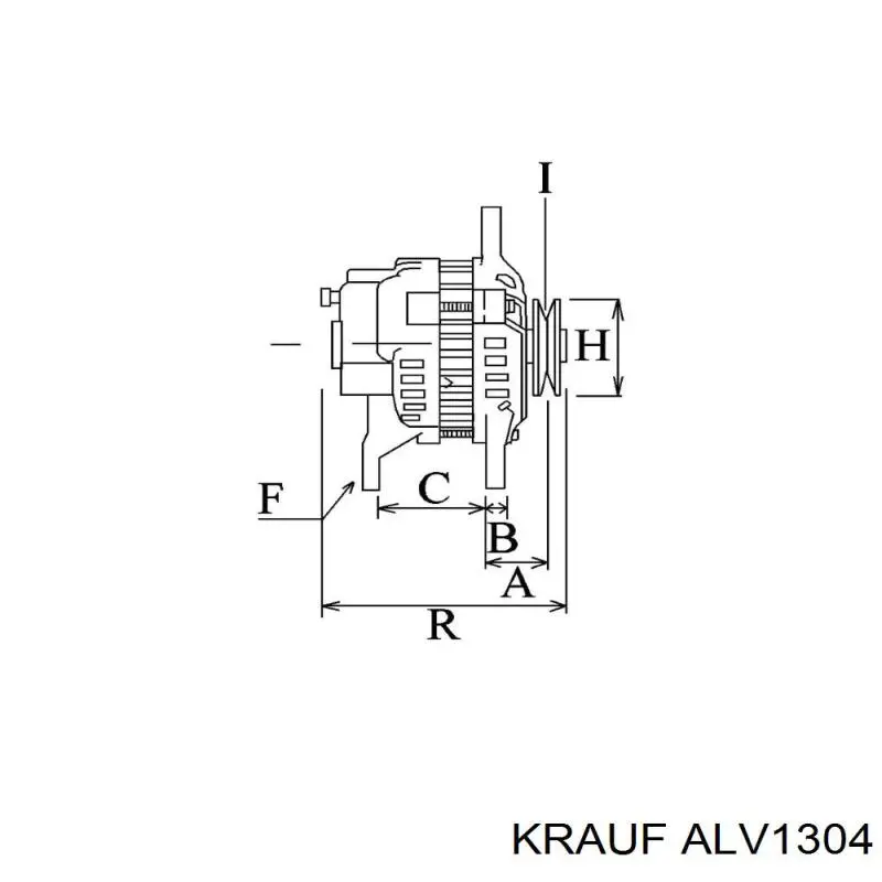 Генератор ALV1304 Krauf