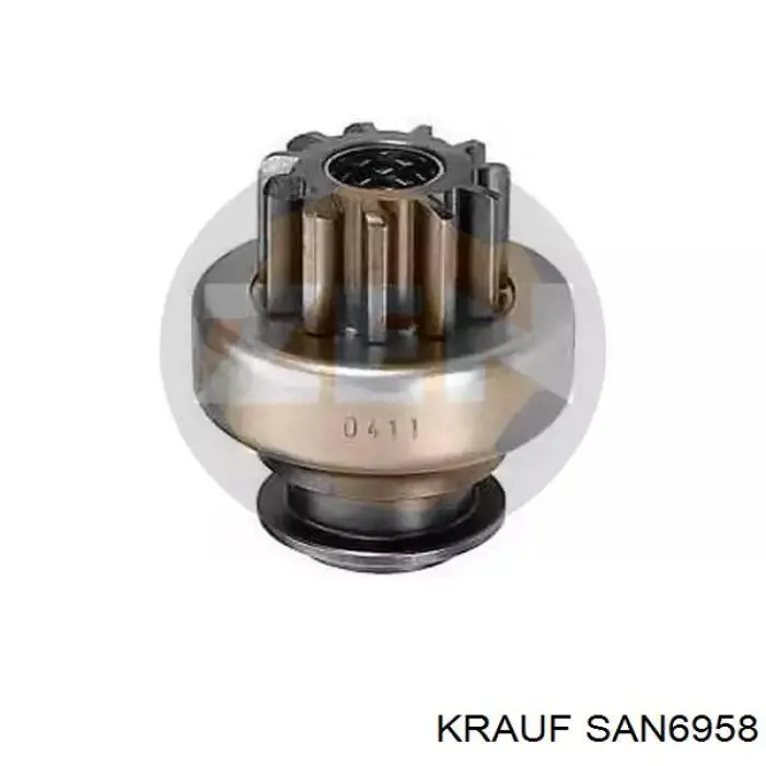 Inducido, motor de arranque SAN6958 Krauf