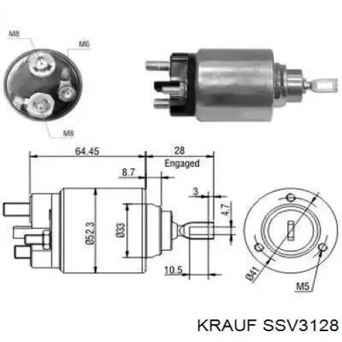 Втягивающее VAG 357906363 цена, от 18.40 USD