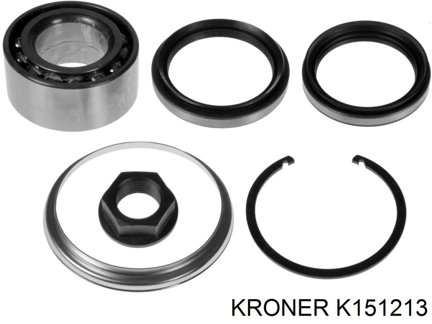 K151213 Kroner подшипник ступицы передней