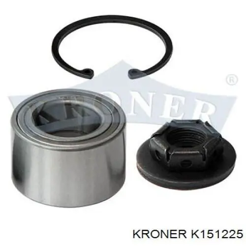 Подшипник задней ступицы K151225 Kroner