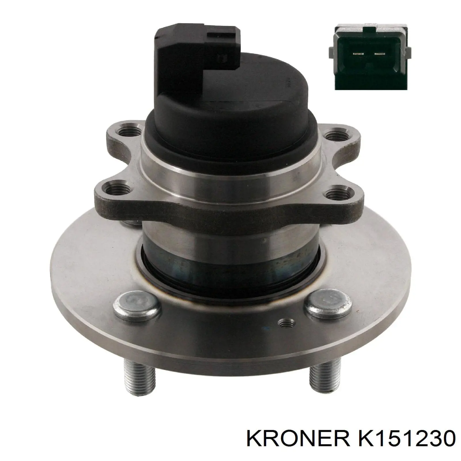 K151230 Kroner ступица задняя