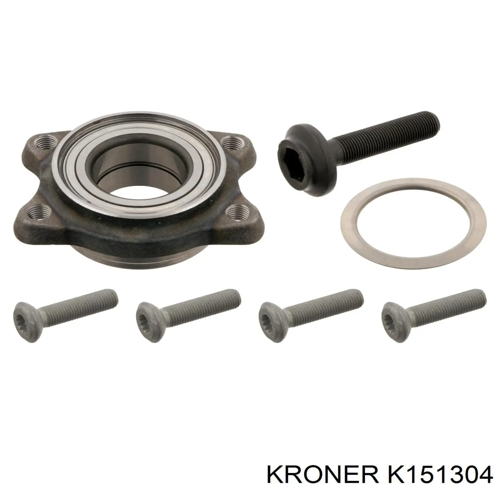 K151304 Kroner подшипник ступицы передней/задней