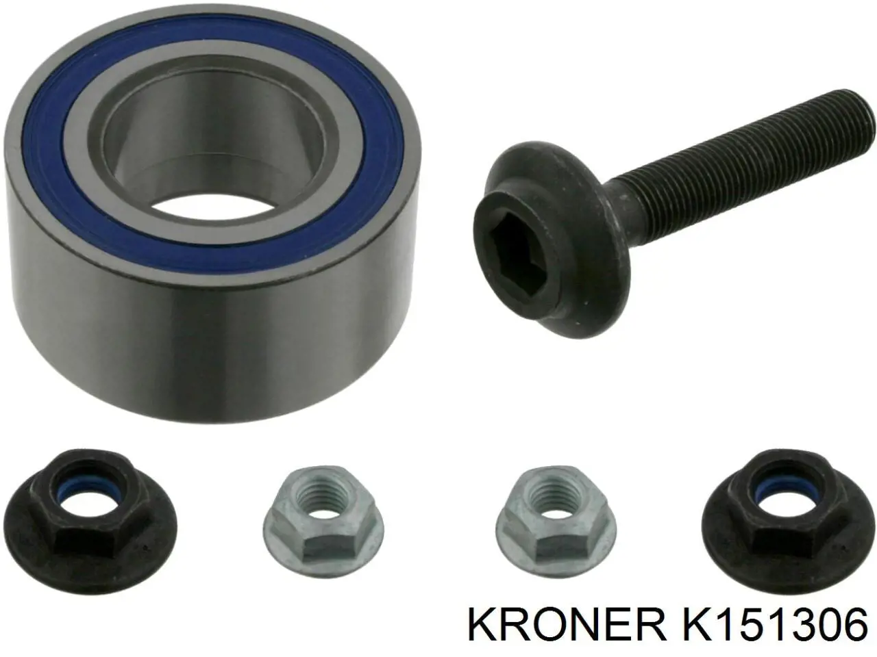 K151306 Kroner подшипник ступицы передней