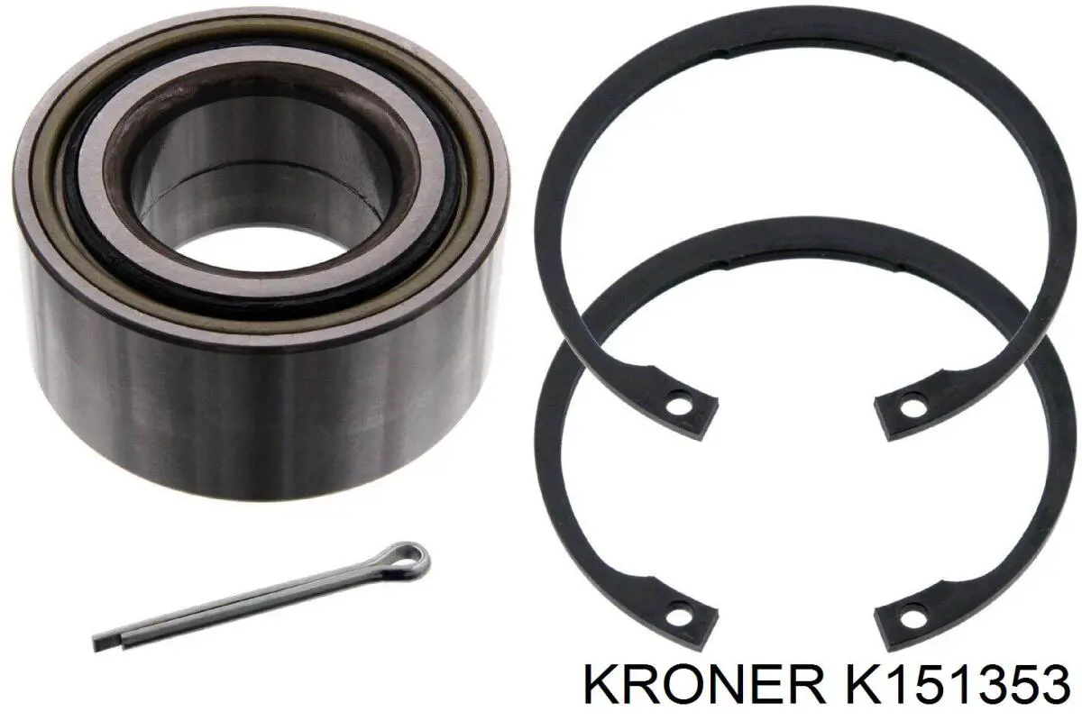 K151353 Kroner подшипник ступицы передней