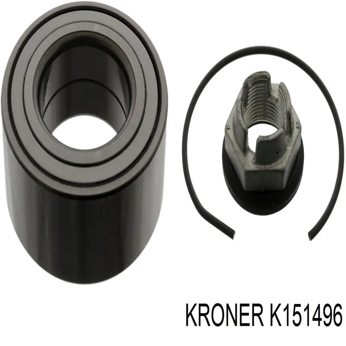 K151496 Kroner подшипник ступицы передней