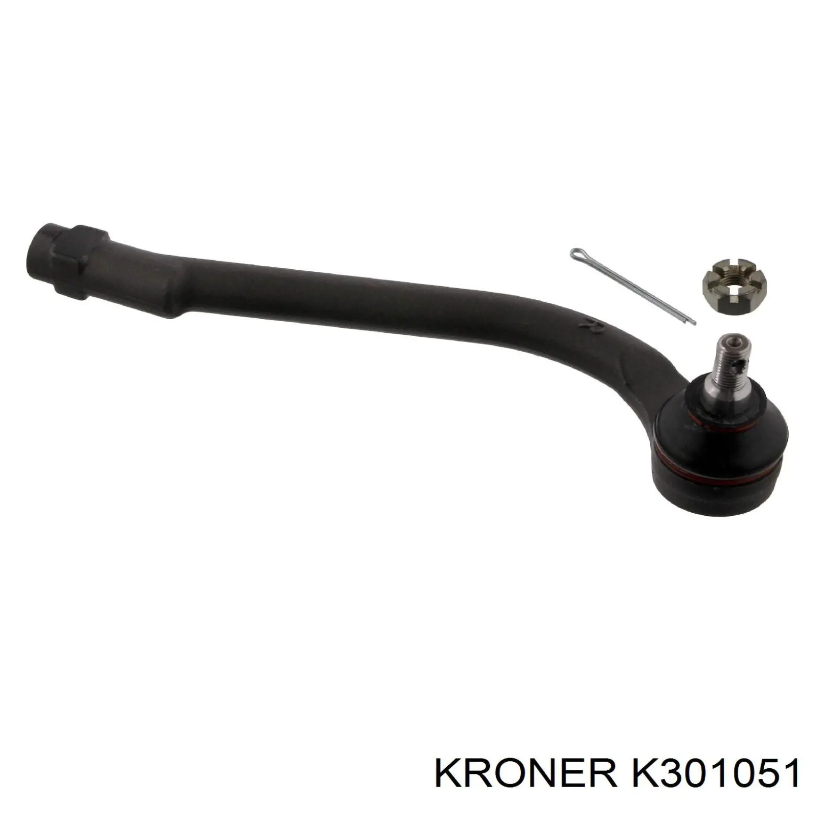 K301051 Kroner наконечник рулевой тяги внешний
