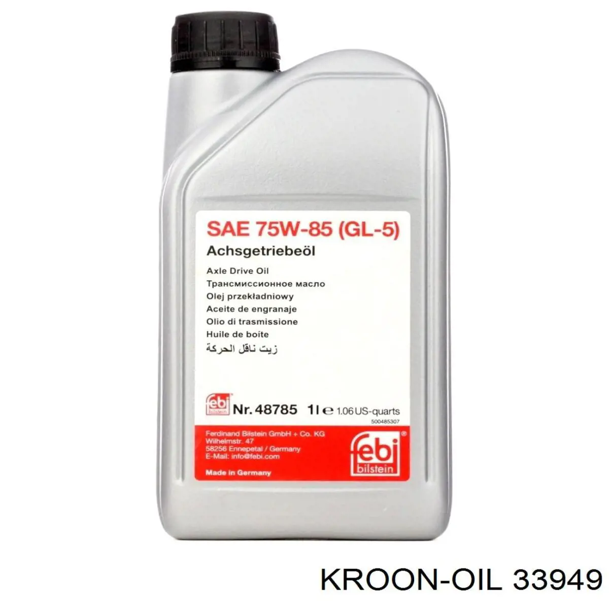 33949 Kroon OIL óleo de transmissão